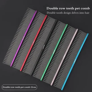 metal detangle comb,